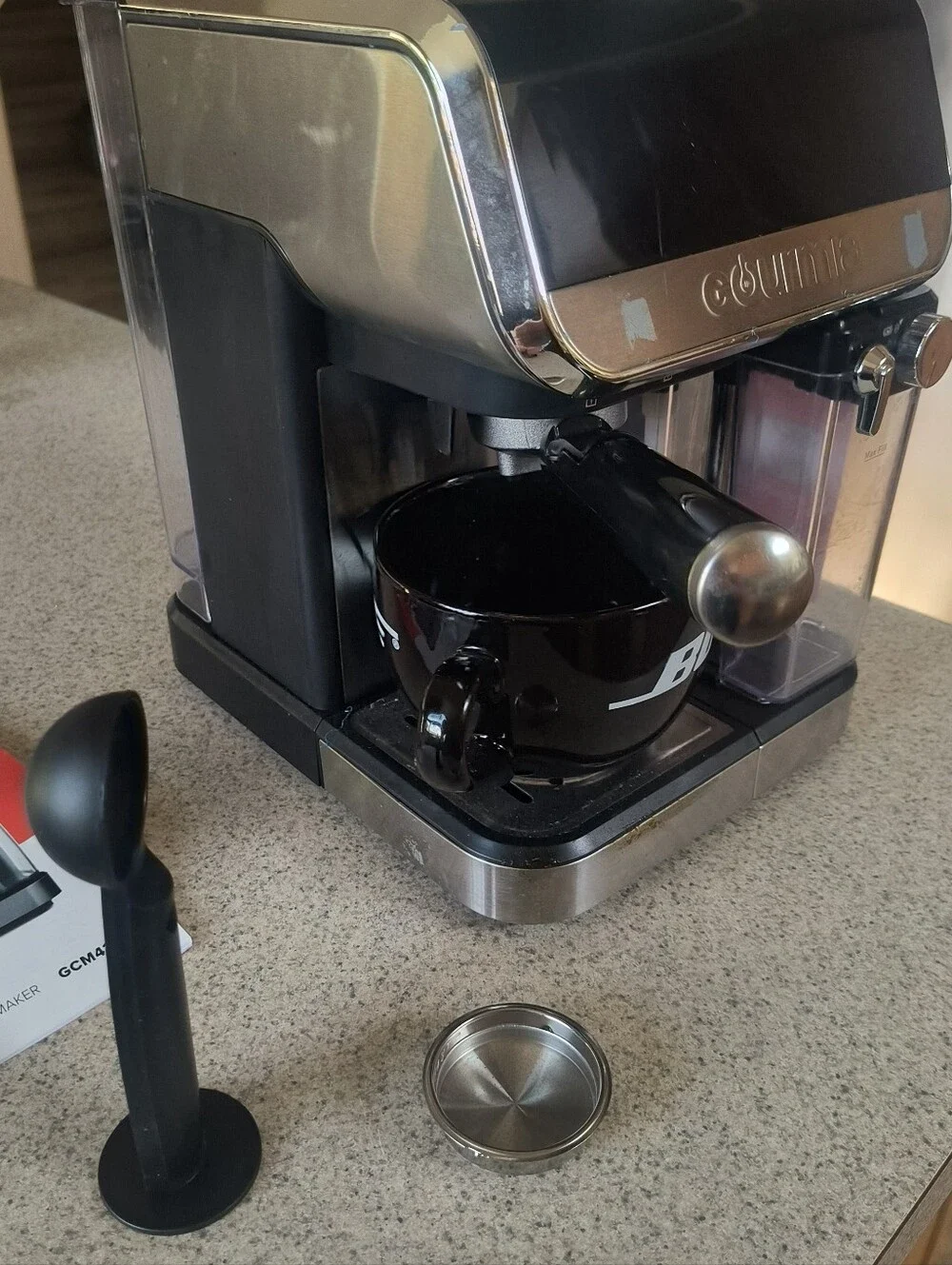 Gourmia 8 In 1, Touch Espresso/Cappuccino Machine